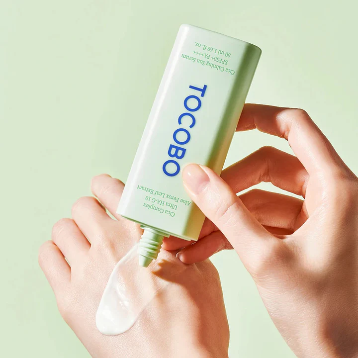 TOCOBO CICA CALMING SUN SERUM SPF50+ PA++++ 50ml - Imagen 3