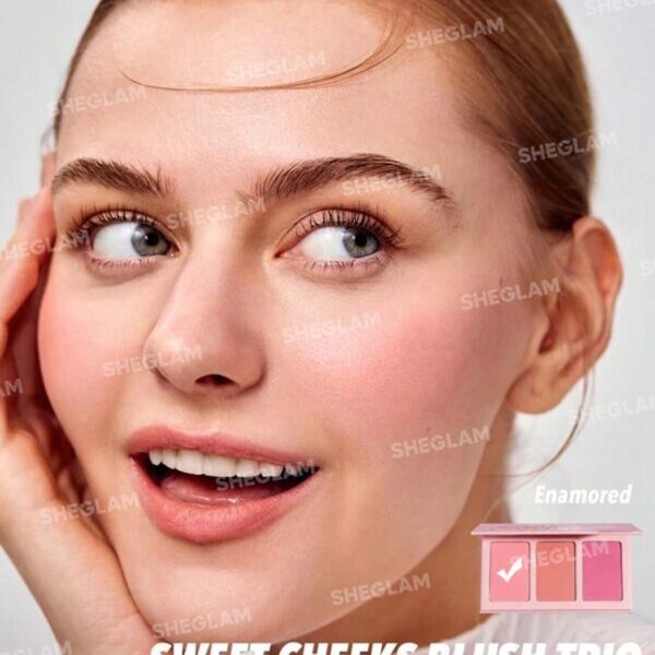Sweet Cheeks Blush Trio-Enamored