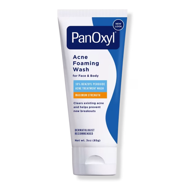 PanOxyl Acne Foaming Wash with 10% Benzoyl Peroxide 85g