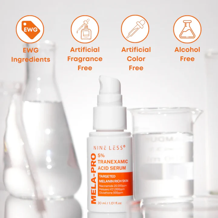 NINE LESS Mela-Pro 5% Tranexamic Acid Serum 30ml - Imagen 3