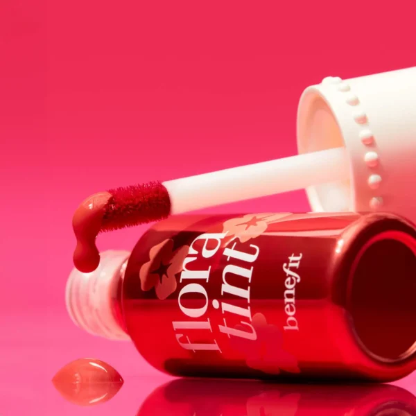 Benetint Liquid Lip + Cheek Blush Stain flora tint