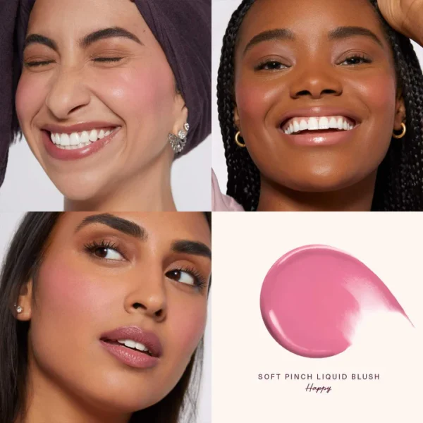 Rare Beauty Mini Soft Pinch Liquid Blush – Happy