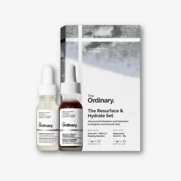 The Ordinary The Resurface & Hydrate Set with Hyaluronic Acid + AHA