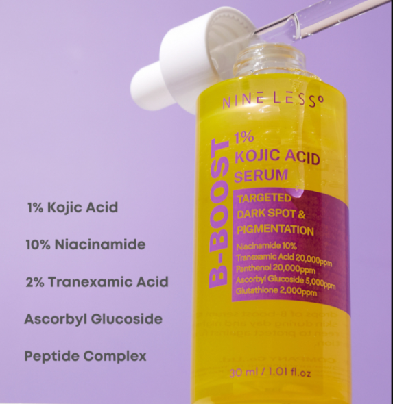 NINE LESS B-Boost 1% Kojic Acid Serum 30ml