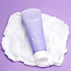 FRUDIA - Blueberry Hydrating Cleansing Gel To Foam 145ml - Imagen 3