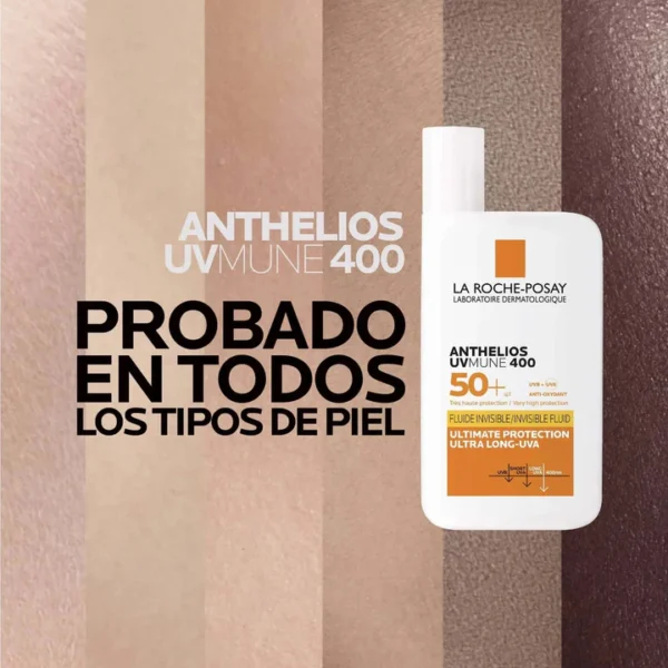 LA ROCHE-POSAY Anthelios Uvmune 400 Fluido Invisible FPS 50+